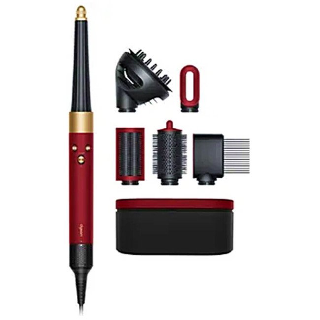 Мультистайлер Dyson Airwrap i.d. multi-styler and driver Curly+Coily Red Velvet/Gold (596928-01) ГАРАНТІЯ 3 міс.
