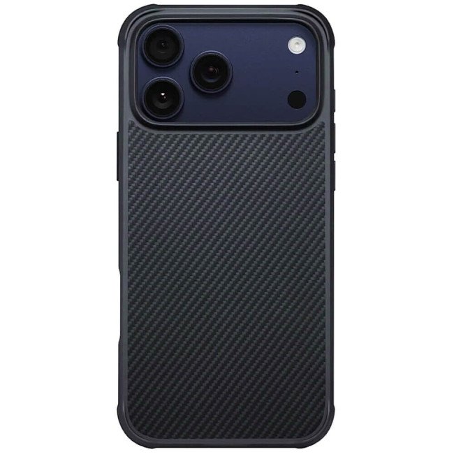 Чохол-накладка Pitaka Aramid ProGuard Case Twill Black/Grey for iPhone 17 Pro Max (KI1701MGPM)