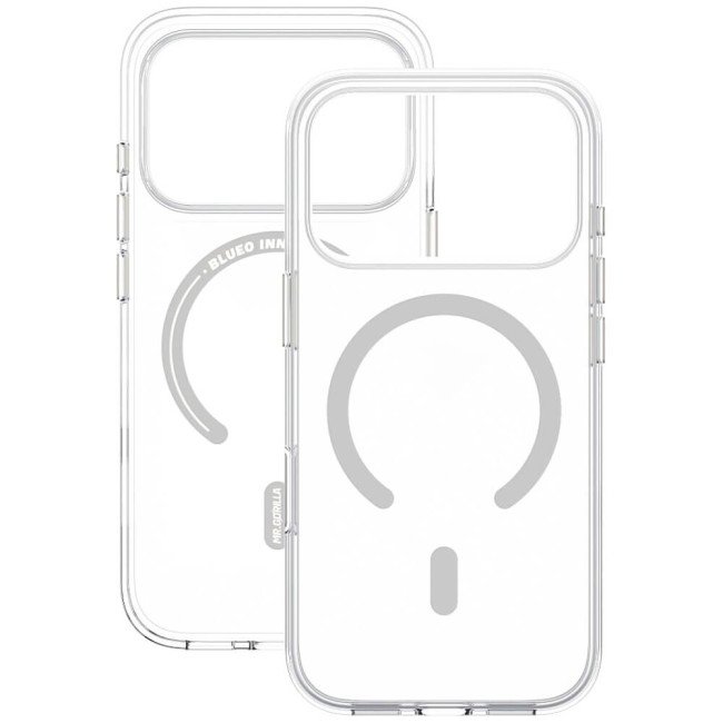 Чохол-накладка Blueo Crystal Drop PRO Case for iPhone 17 with MagSafe Transparent (B41-I17TR(M))