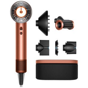 Фен Dyson Supersonic HD16 Nural Hair Dryer Straight+Wavy Amber Silk (143644-01) ГАРАНТІЯ 12 міс.