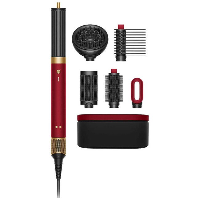 Мультистайлер Dyson Airwrap Coanda 2x Multi-styler & Dryer Straight+Wavy Red Velvet/Gold (176957-01) ГАРАНТІЯ 12 міс.