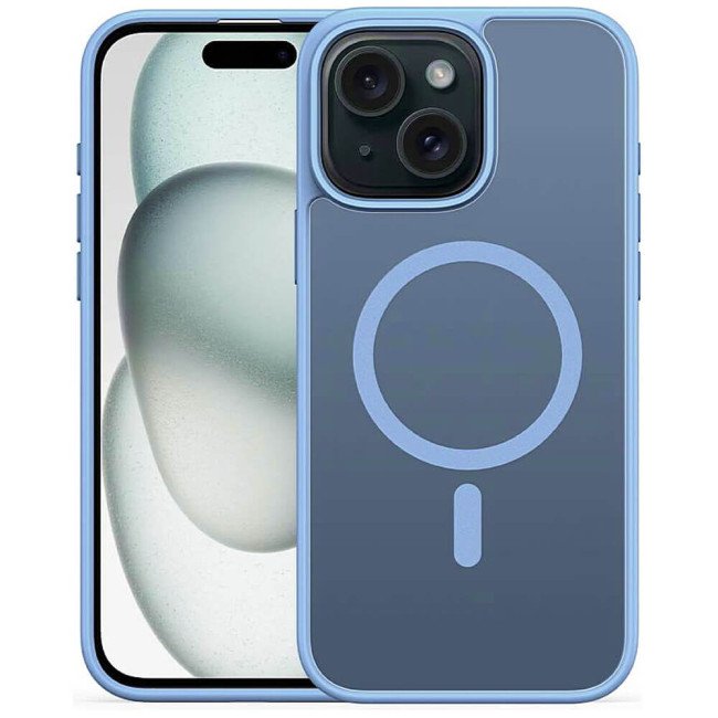 Чохол-накладка Alabay for iPhone 14 Cloud Matte Series Light Blue