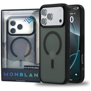 Чохол-накладка Monblan for iPhone 17 Pro Magnetic Matte Series (Black)