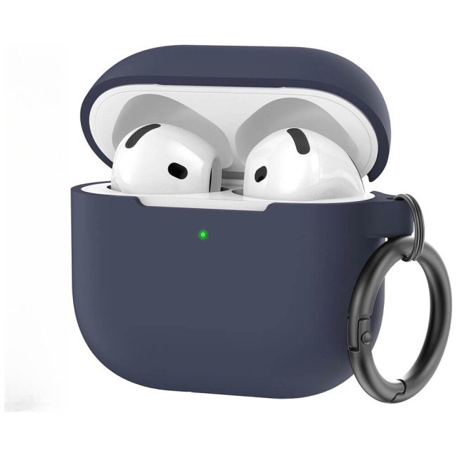 Чохол AhaStyle Silicone Case for Airpods 4 Midnight Blue (CP-196-MB)