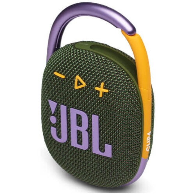 Портативна акустика JBL Clip 4 Green (JBLCLIP4GRN)