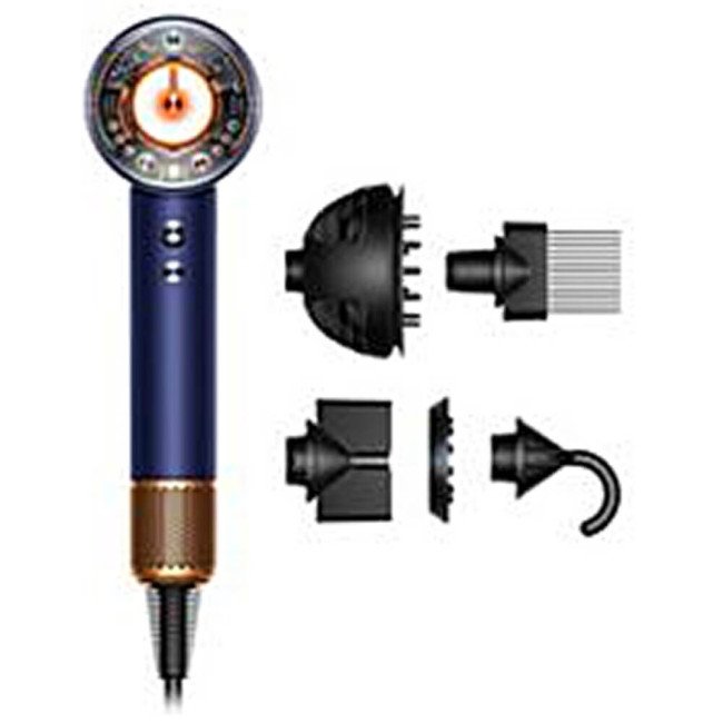 Фен Dyson Supersonic HD16 Nural Curly+Coily Prussian Blue/Rich Copper EU (122701-01) ГАРАНТІЯ 3 міс.