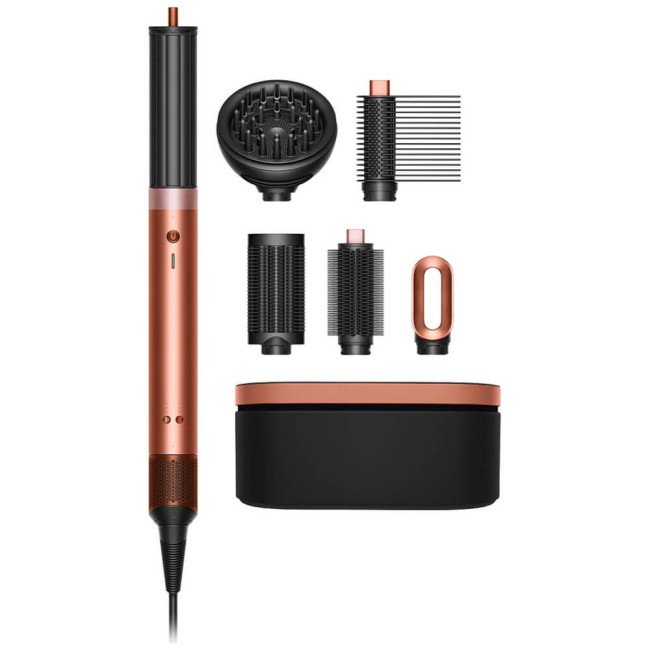 Мультистайлер Dyson Airwrap Coanda 2x Multi-styler & Dryer Curly to Coily Amber Silk (143161-01) ГАРАНТІЯ 3 міс.