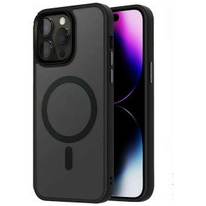 Чохол-накладка Monblan для iPhone 14 Pro Max [MMMt14PM] Magnetic Matte Series (Black)