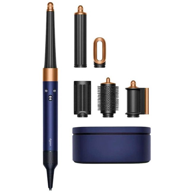 Мультистайлер Dyson Airwrap i.d. Multi-Styler and Dryer Straight to Wavy Prussian blue/Rich copper (107163-01) (Уцінка)