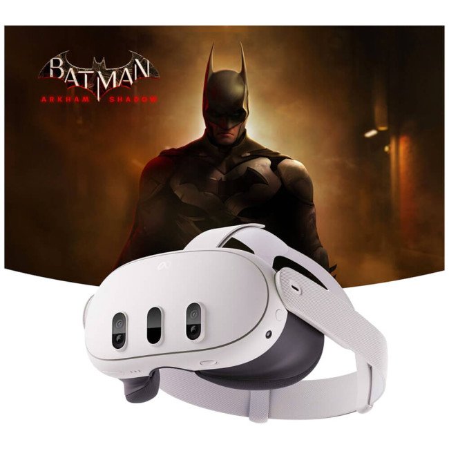 Окуляри віртуальної реальності Meta Quest 3 512GB Batman Arkham Shadow Bundle ГАРАНТІЯ 12 міс.