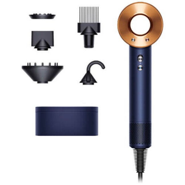Фен Dyson HD07 Supersonic Special Gift Edition Prussian Blue/Rich Copper (412525-01) ГАРАНТІЯ 3 міс.