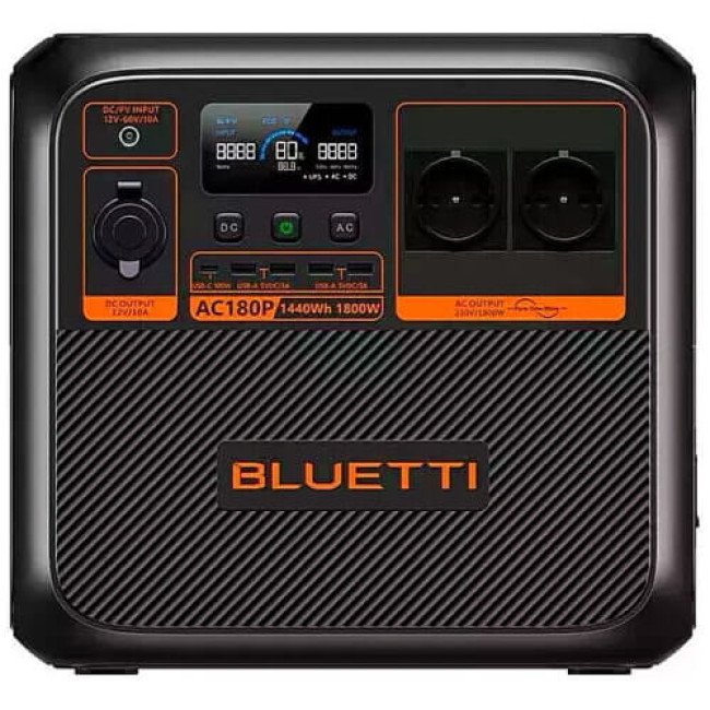 Зарядна станція BLUETTI AC180P ГАРАНТІЯ 12 міс.