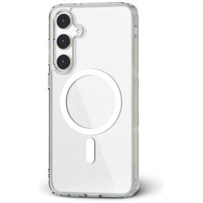 Чохол-накладка Monblan для Samsung S25 Magnetic Crystal Series (Transparent)