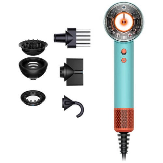 Фен Dyson Supersonic HD16 Nural Ceramic Patina/Topaz (515276-01) ГАРАНТІЯ 3 міс.