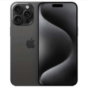 б/у iPhone 15 Pro Max 256Gb Black Titanium eSIM (Середній стан)
